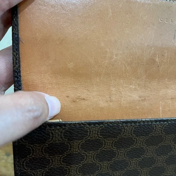 CELINE MACADAM LONG BIFOLD WALLET - Picture 10 of 14